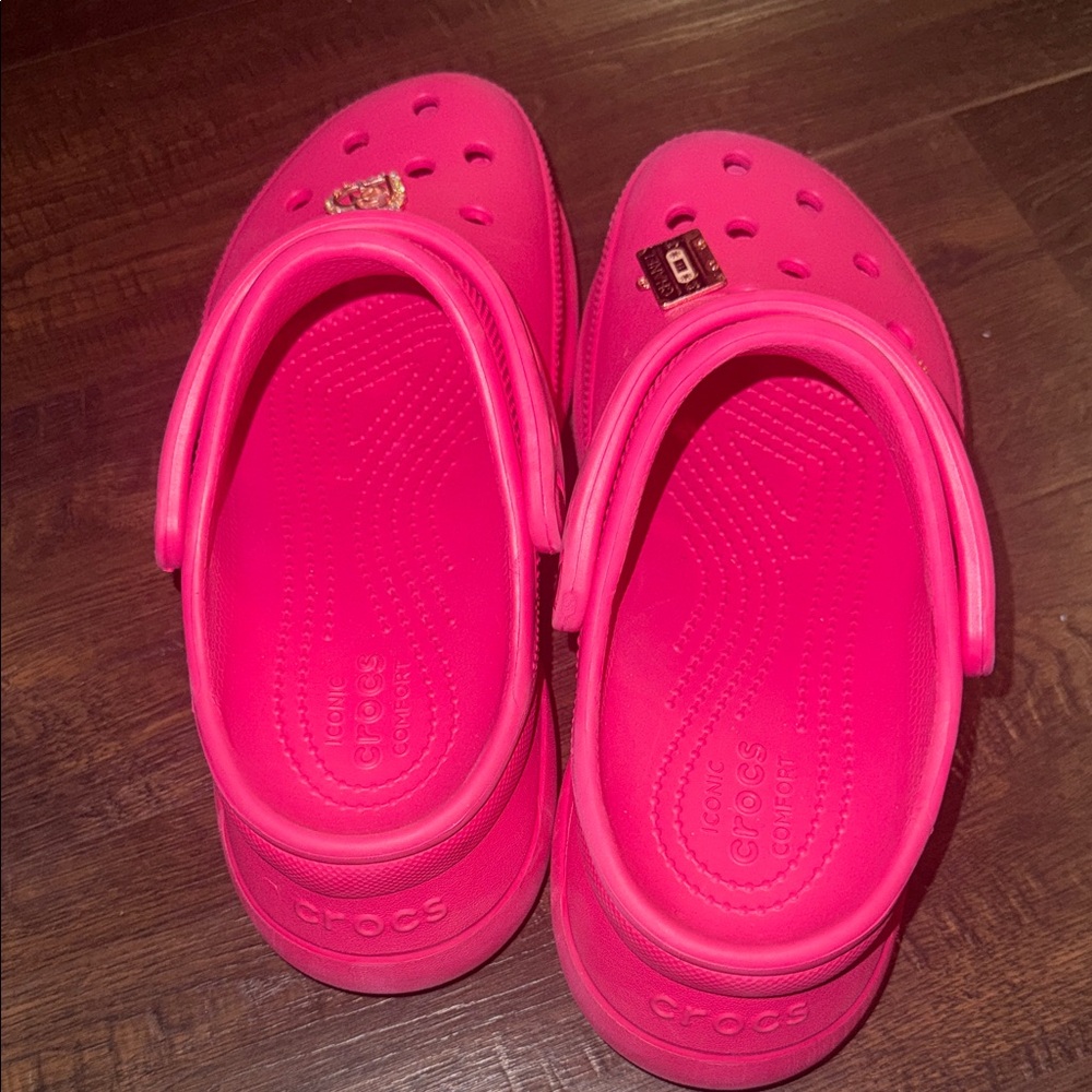 Pink Crocs Clogs - Picture 2 of 5